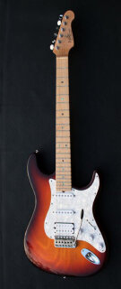 FA130S-VFM-HSS Faber Strat, Violin Finish
