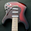 FA130S-CHM-SSS    	Faber Strat, dark cherry sunburst