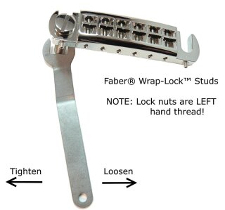 WL-ING, Faber Wrap-Lock, Nickel Gloss, Inch