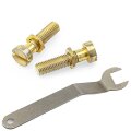 WL-IGA        Faber Wrap-Lock, Gold Aged, Inch