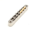 HYBRIDge-H-NG        ABRH Bridge, For Gibson® ABR-1, Gloss Nickel, Titanium/Brass saddles