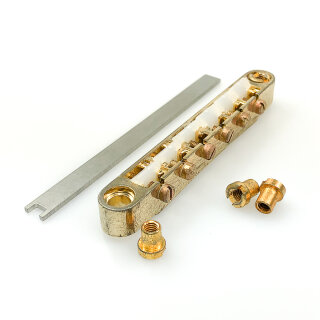 ABRL-GAN        ABRL Bridge, pat. pend. Locking System, Aged Gold, Nylon saddles