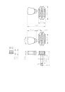 FKT33SBR-NG        	Faber Kluson style tuners, 50 round...