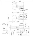 FT33L-NG        	Faber locking tuners, 3+3, bolt bushing,...