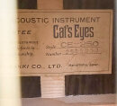 Tokai Cats Eyes Martin CE250 1980 #L49