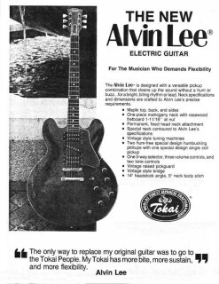 Tokai ES335/180 Alvin Lee model Customshop