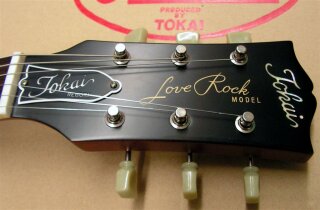 Tokai Truss Rod Cover, Reborn lettering