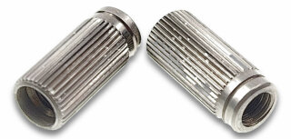 TPI-C-INA          Faber 5/16-24 Inch Tailpiece Inserts (pair) Steel, nickel plated