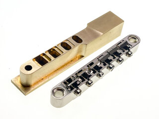 ABRLB-NG        ABRL Bridge, pat. pend. Locking System, SOLID BELL BRASS, Gloss nickel