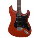 STC RED           Faber Strat, Alder body, Canadian Hard Rock Maple Neck
