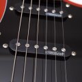 STC RED           Faber Strat, Alder body, Canadian Hard Rock Maple Neck