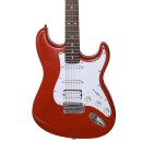 STCL RED           Faber Strat, Basswood body, Canadian Hard Rock Maple Neck