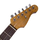 STCL RED           Faber Strat, Basswood body, Canadian Hard Rock Maple Neck