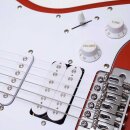 STCL RED           Faber Strat, Basswood body, Canadian Hard Rock Maple Neck