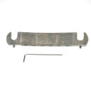 TPW-59NA        	Faber Vintage Spec ALU Wraparound Tailpiece, Nickel - aged