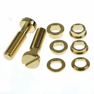 TL-MGG        		Faber Tone-Lock Kit,  2 Schraubbolzen (Metric Gewinde-thread)  + 3 Paar Distanzhülsen, Gold- glossy
