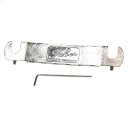 TPW-59NG        	Faber Vintage Spec ALU Wraparound Tailpiece, Nickel, gloss