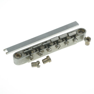 ABRL-NA        ABRL Bridge, pat. pend. Locking System, Aged Nickel, Brass saddles nickel plated