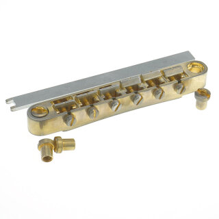 ABRL-GA        ABRL Bridge, pat. pend. Locking System, Aged Gold, Brass saddles natural