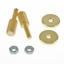 BSWKIT-GG, Bridge Stud/Adapter, Gold Gloss (one pair)