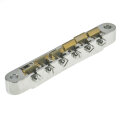 ABRH-BG        ABRH Bridge, For Gibson® ABR-1, Gloss Nickel, Brass saddles natural