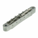 ABRM-NA        ABRM Bridge, Fits 4mm studs, Aged Nickel, Brass saddles nickel plated