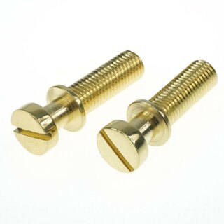 TPST-IGG, Vintage style tailpiece studs, Inch, gloss gold (pair)