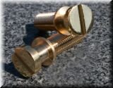 TPST-IGG, Vintage style tailpiece studs, Inch, gloss gold (pair)