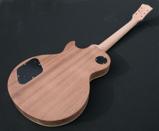 LP 59 Kit 	Faber LP 59 project, solid mahogany back, 2-pcs. solid flamed maple top, 1-pcs Mahogany neck,