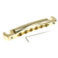 TPW-59GG        	Faber Vintage Spec ALU Wraparound Tailpiece, Gold, glossy