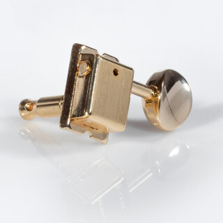 FKT6L-GG        	Faber Kluson style tuners, 6 in line, separate bushing, gold glossy